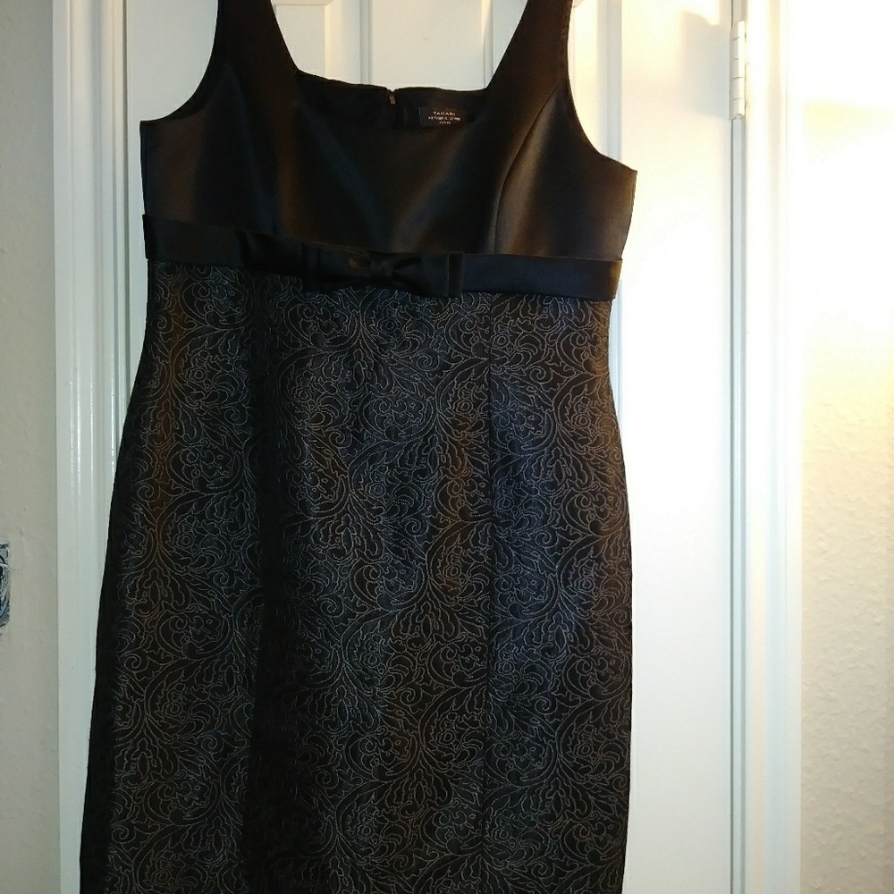 Tahari black dress